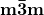 \mathbf{m\bar{3}m}