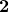 \mathbf{2}